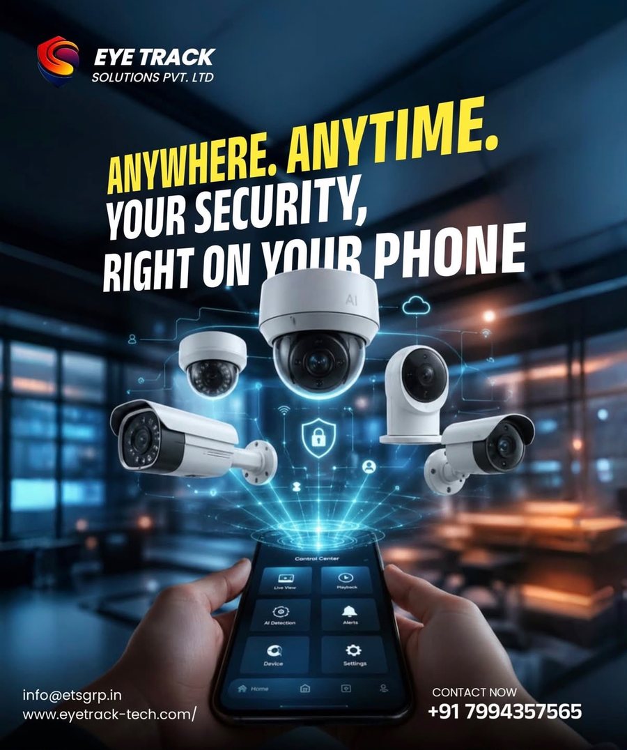EyeTrack Solutions — CCTV & security systems ad