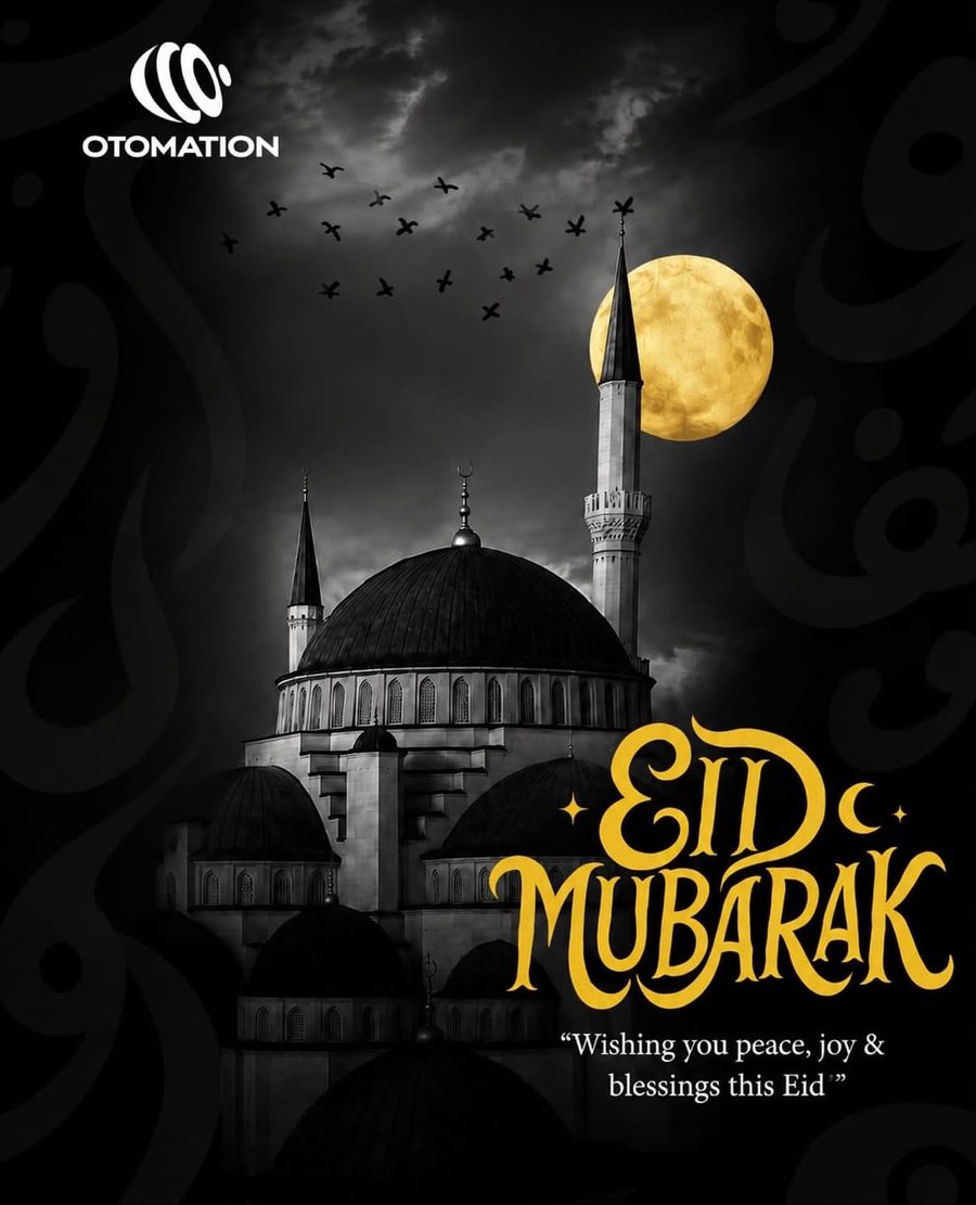 Otomation — Eid Mubarak brand greeting